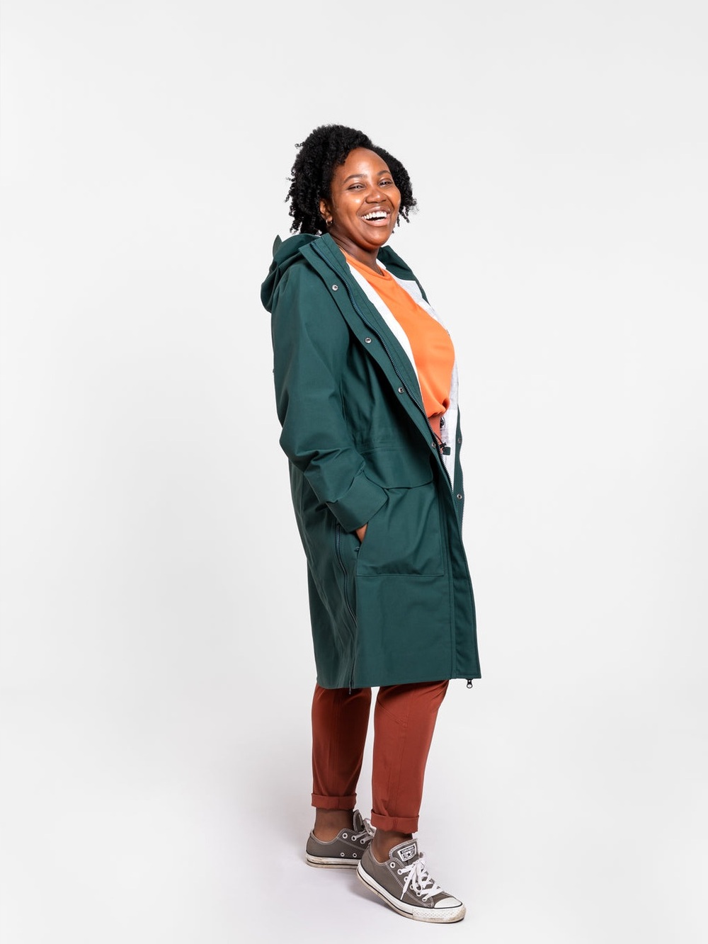 Alder Rain or Shine Coat Sz L
